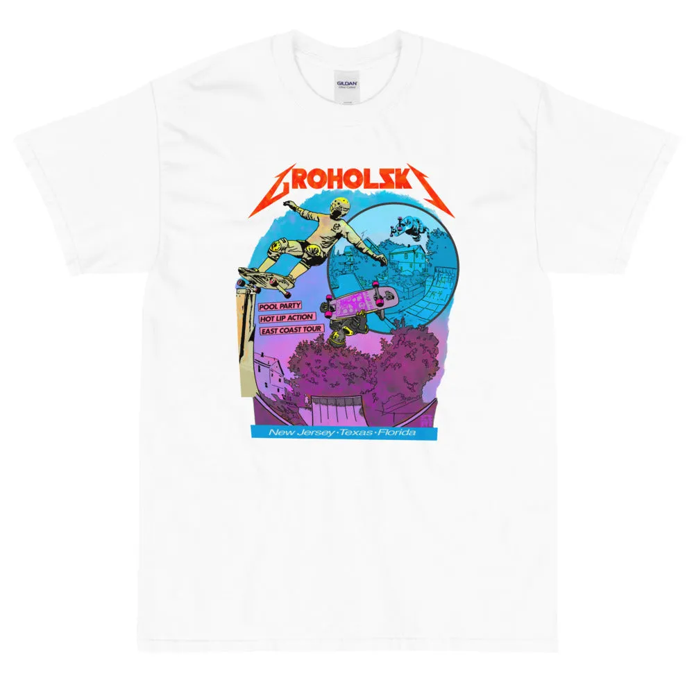 Groholski Grind for Life white T