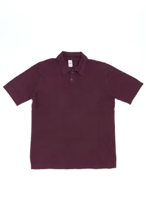 GRP Knitwear 2-Button-Polo PL 10 Linen Knit Bordeaux