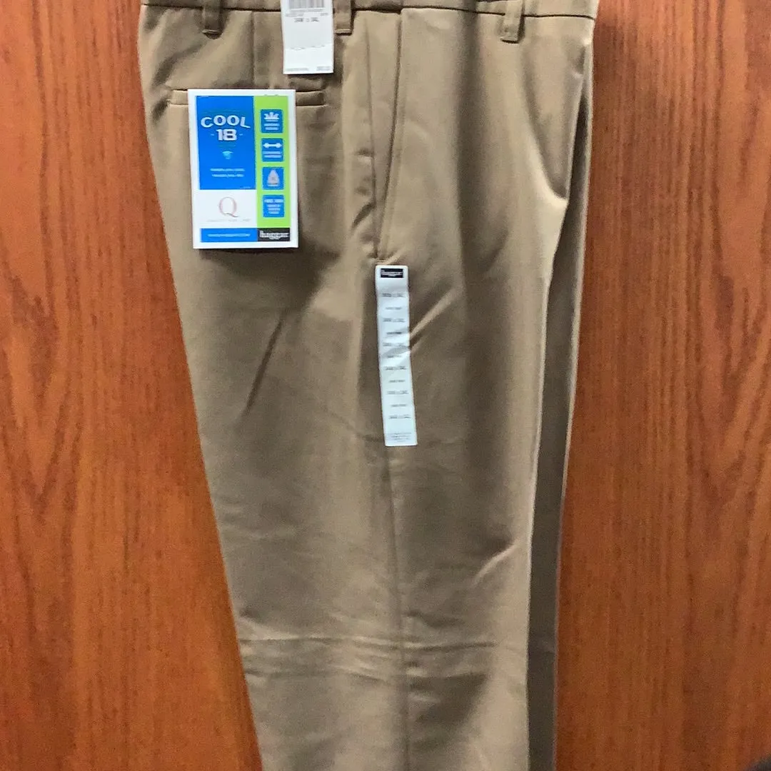 Haggar Cool 18 Dress Slack Carmel