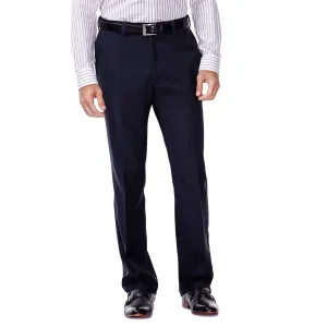 Haggar E-CLO Stria Pant- Navy