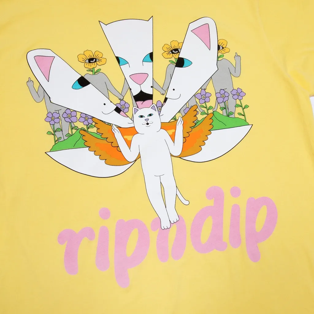 Heady Angel Tee (Buttercup)