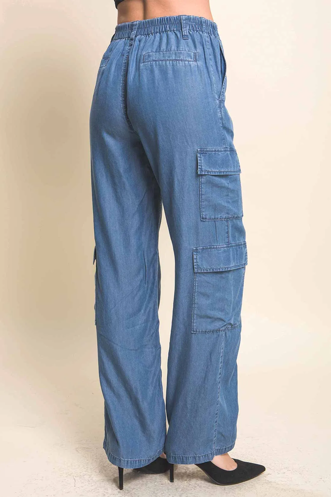 Heidi Denim Tencel Pants