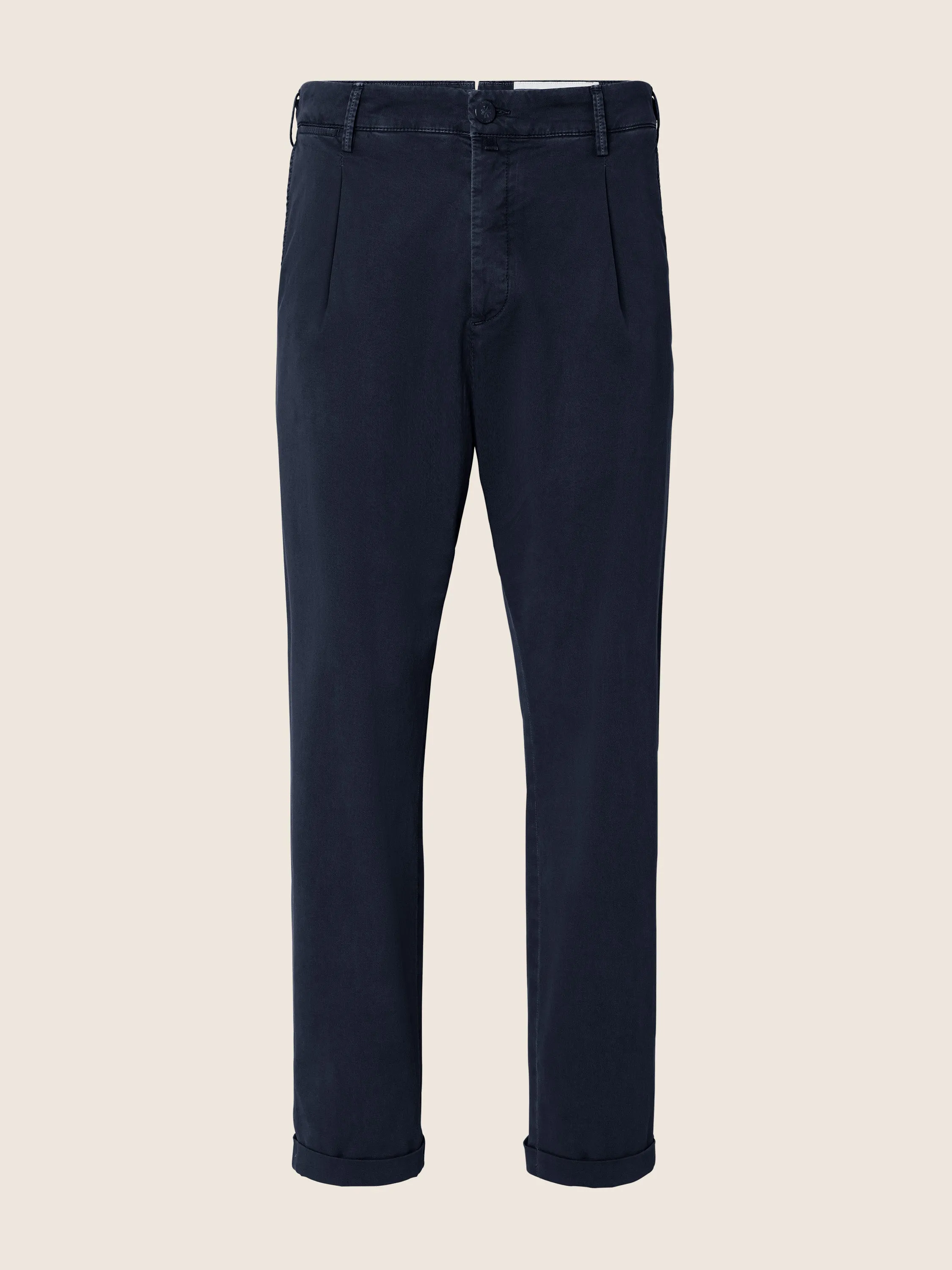 Henry - Pants in Stretch Cotton and Lyocell Gabardine