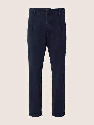 Henry - Pants in Stretch Cotton and Lyocell Gabardine