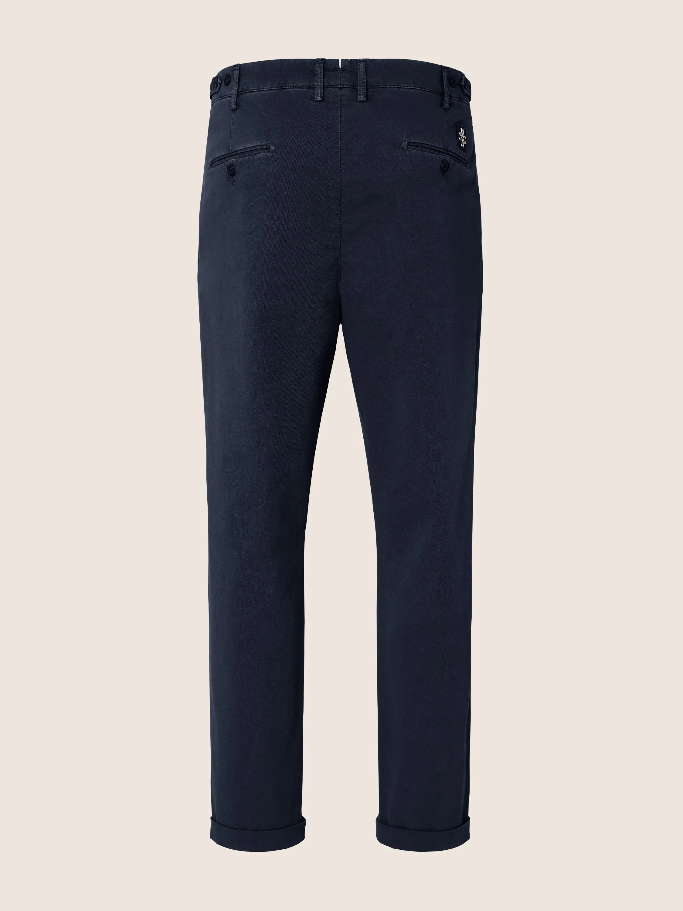 Henry - Pants in Stretch Cotton and Lyocell Gabardine