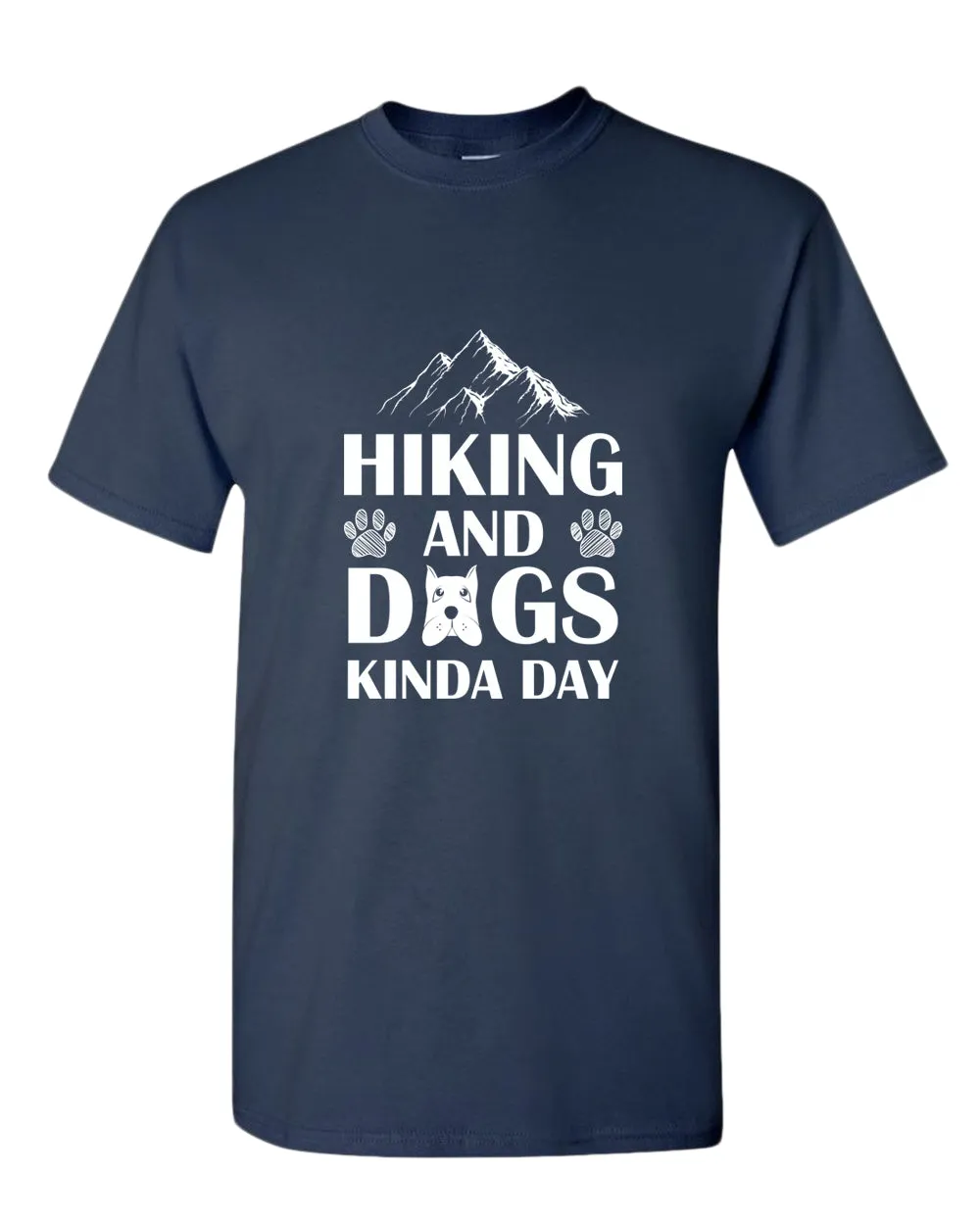 Hiking and dogs kinda day t-shirt, dog lover tees, hiker tees