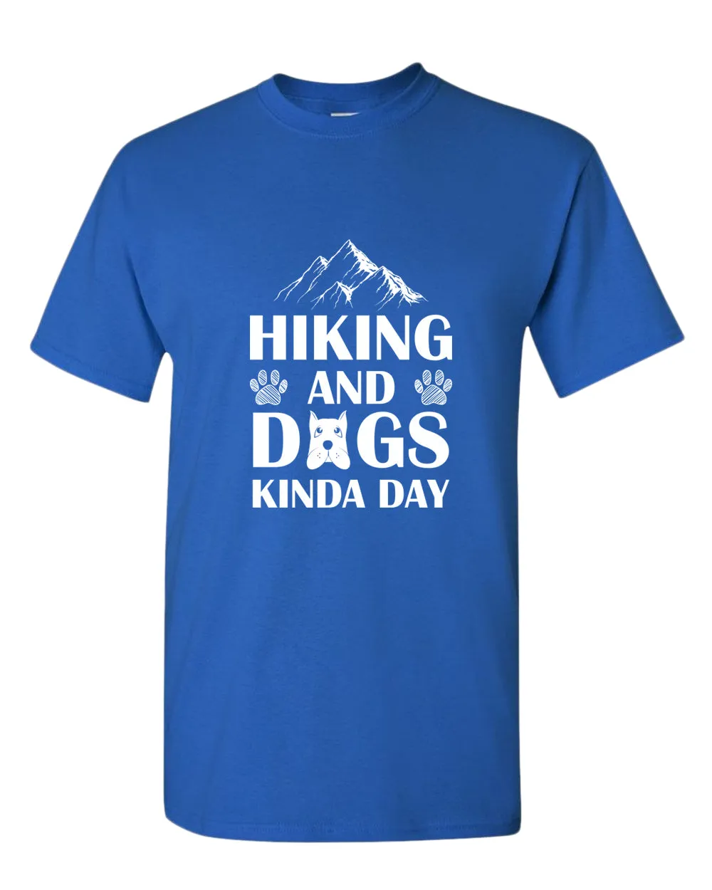 Hiking and dogs kinda day t-shirt, dog lover tees, hiker tees