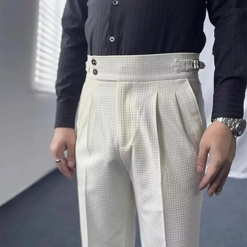 Hohe Taille Sommeranzug Hose