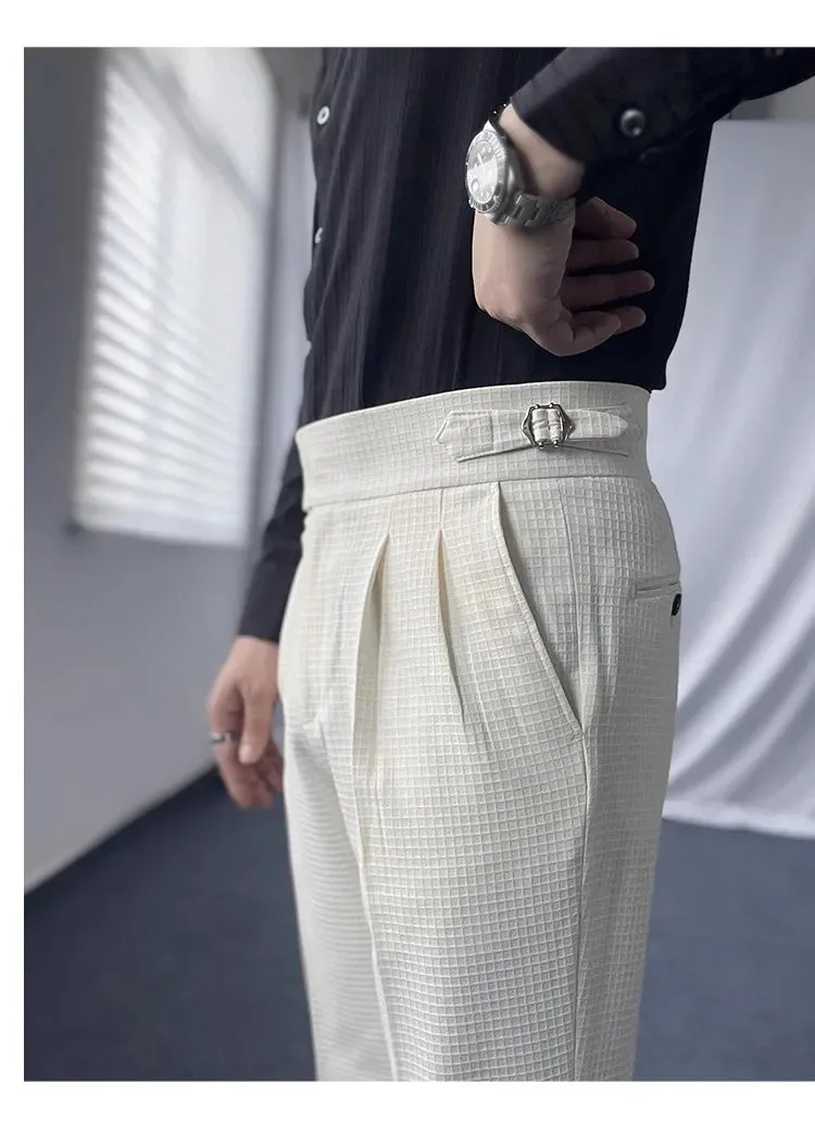 Hohe Taille Sommeranzug Hose