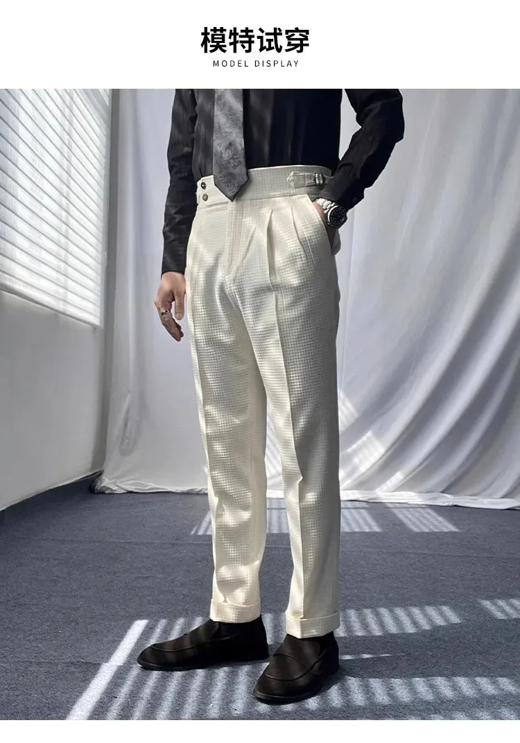 Hohe Taille Sommeranzug Hose