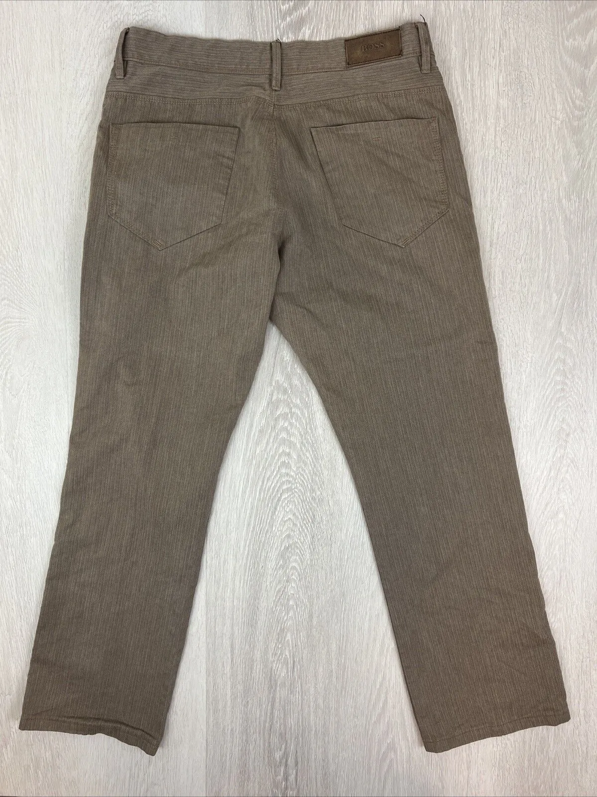 HUGO Boss Mens Brown Chino Pants Size 32