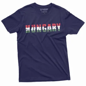 Hungary T-shirt Magyarország Mens Womens Tee Shirt Hungarian Flag Coat of Arms Patriotic Tee Independence day Tshirt