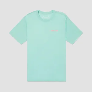 Hurley Everyday Circle Gradient T-Shirt Tropical Mist Heather
