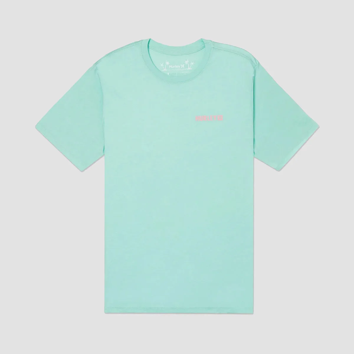 Hurley Everyday Circle Gradient T-Shirt Tropical Mist Heather