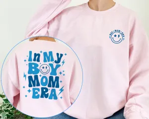 In My Boy Mom Era Sweatshirt, In My Mom Era Crewneck, Boy Mom Shirt, Boy Mom Club, Boy Mama Shirt, New Mom Gift, Expecting Mom Gift, Gender Reveal