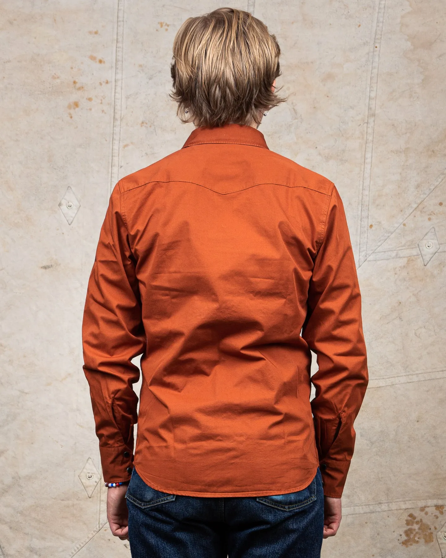 Indigofera Dollard Shirt Cotton Twill Umber