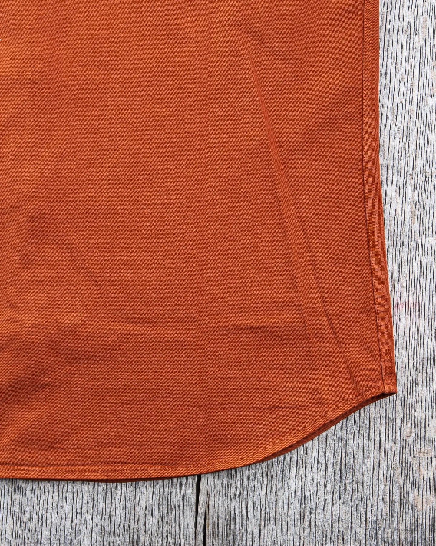 Indigofera Dollard Shirt Cotton Twill Umber