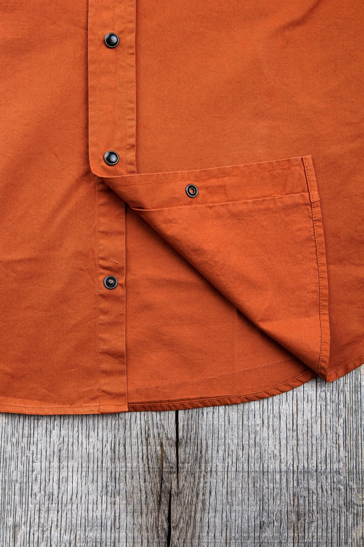 Indigofera Dollard Shirt Cotton Twill Umber