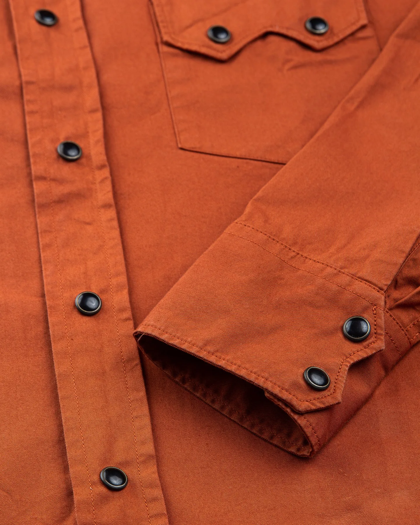 Indigofera Dollard Shirt Cotton Twill Umber
