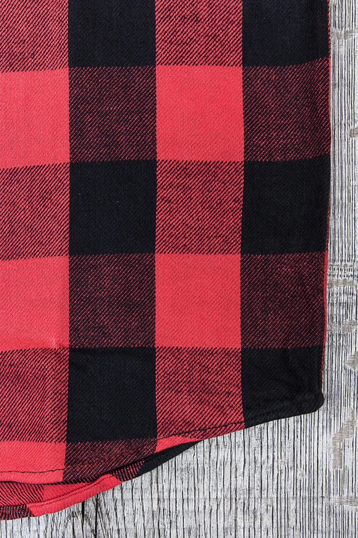 Indigofera Norris Flannel Shirt Red / Black