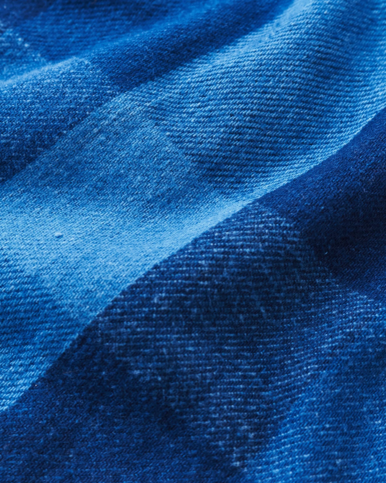 Indigofera Norris Flannel Shirt Triple Indigo