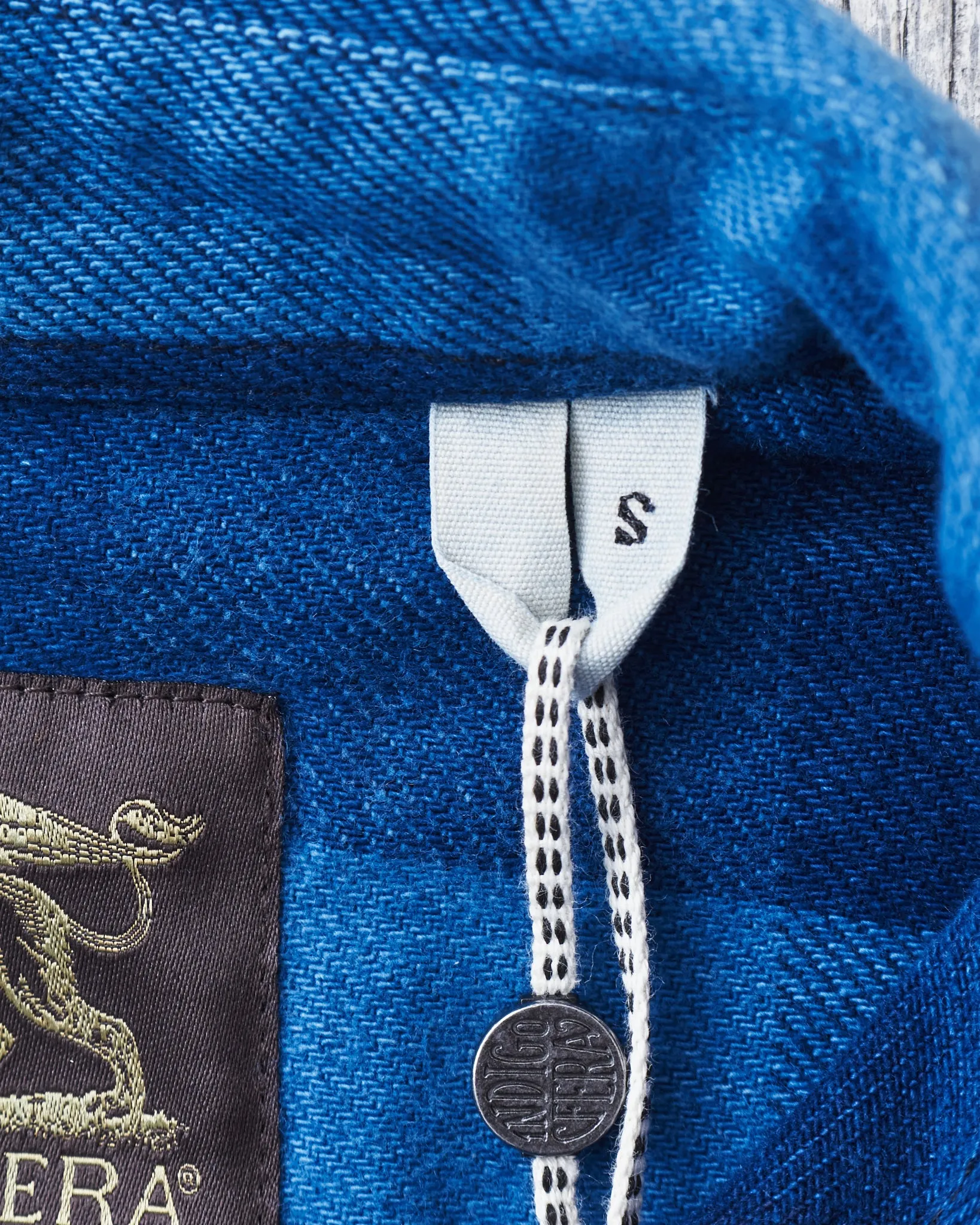 Indigofera Norris Flannel Shirt Triple Indigo