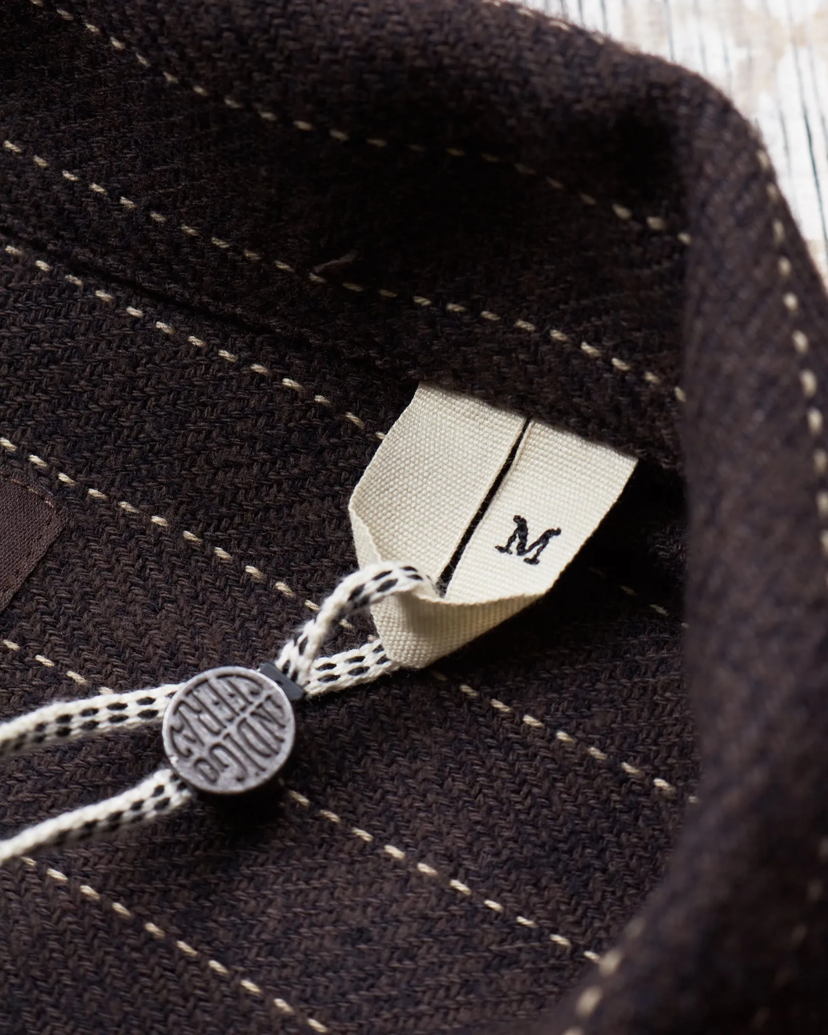 Indigofera Webster Shirt Brown / White