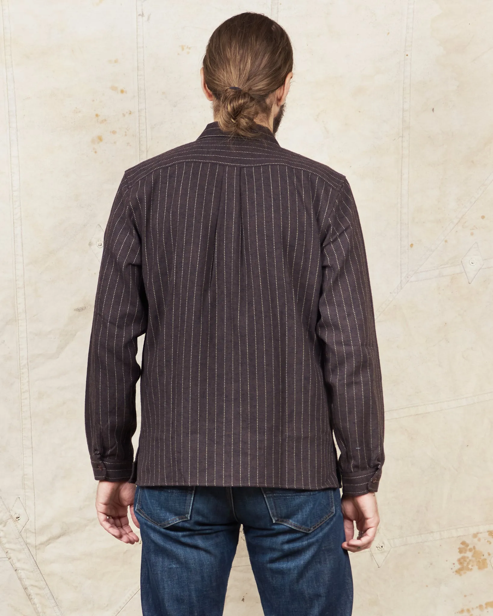 Indigofera Webster Shirt Brown / White