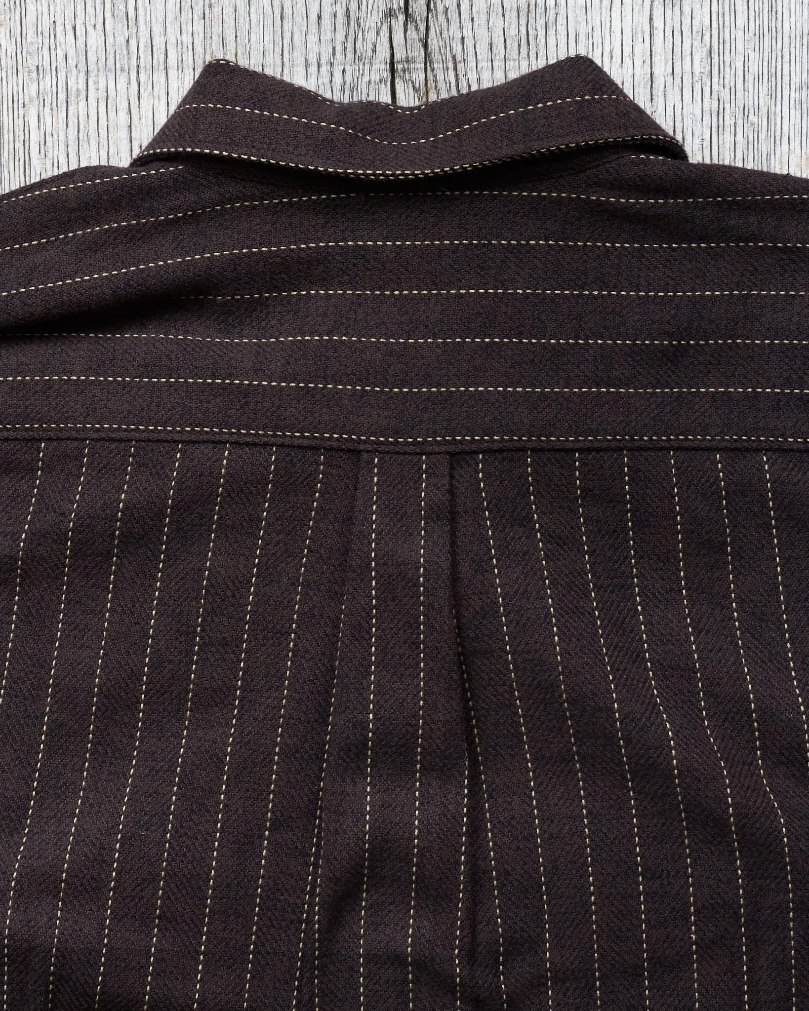 Indigofera Webster Shirt Brown / White