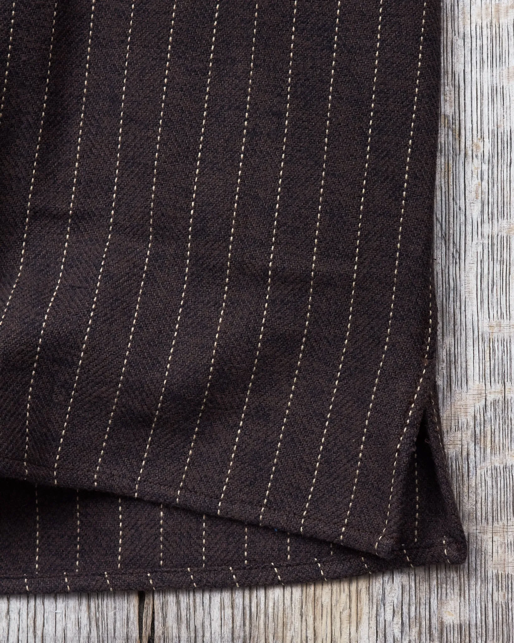 Indigofera Webster Shirt Brown / White