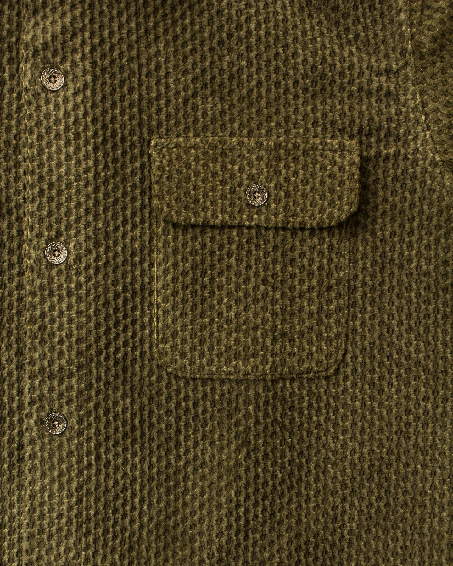 Indigofera Webster Shirt Dobby Corduroy Green