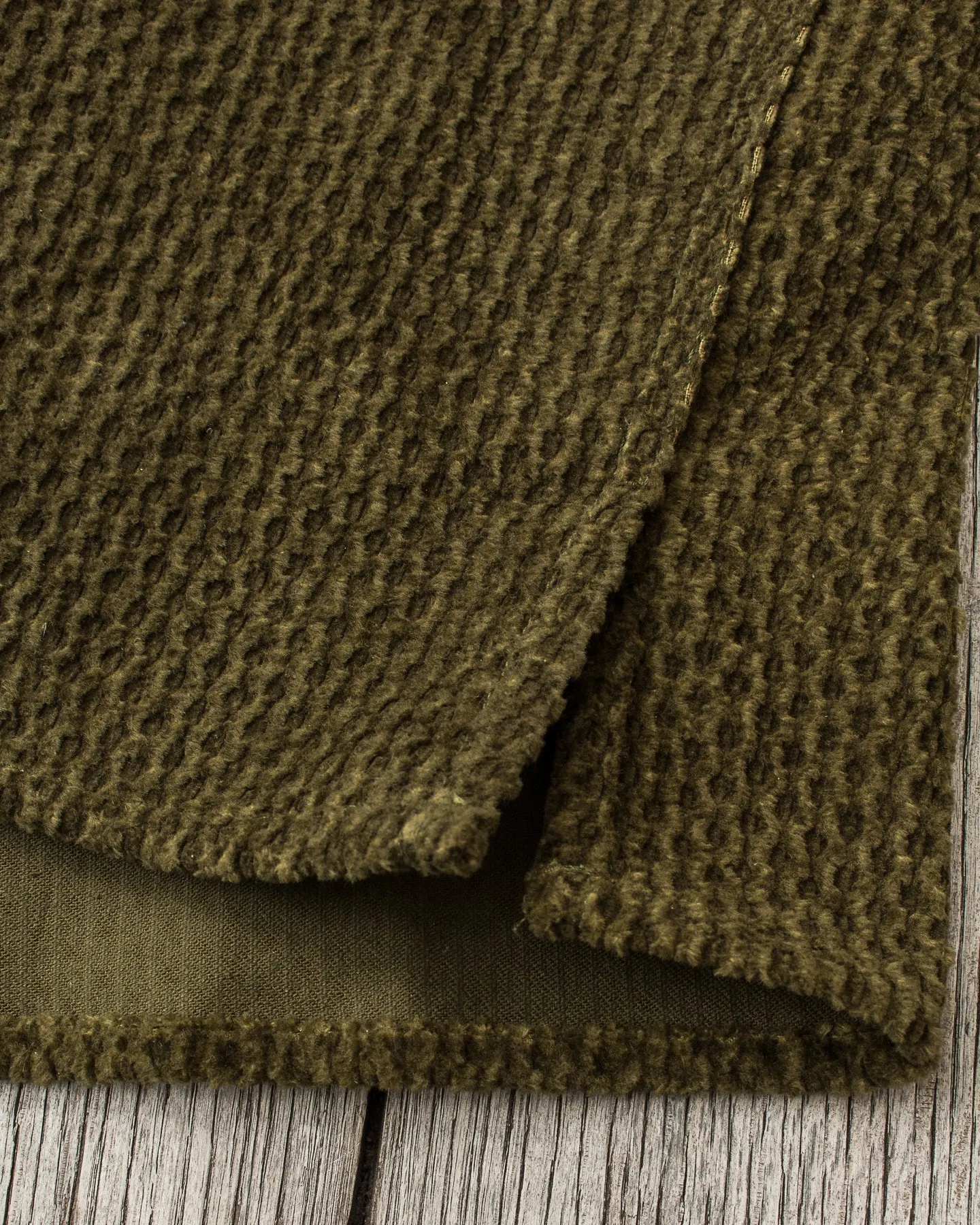 Indigofera Webster Shirt Dobby Corduroy Green