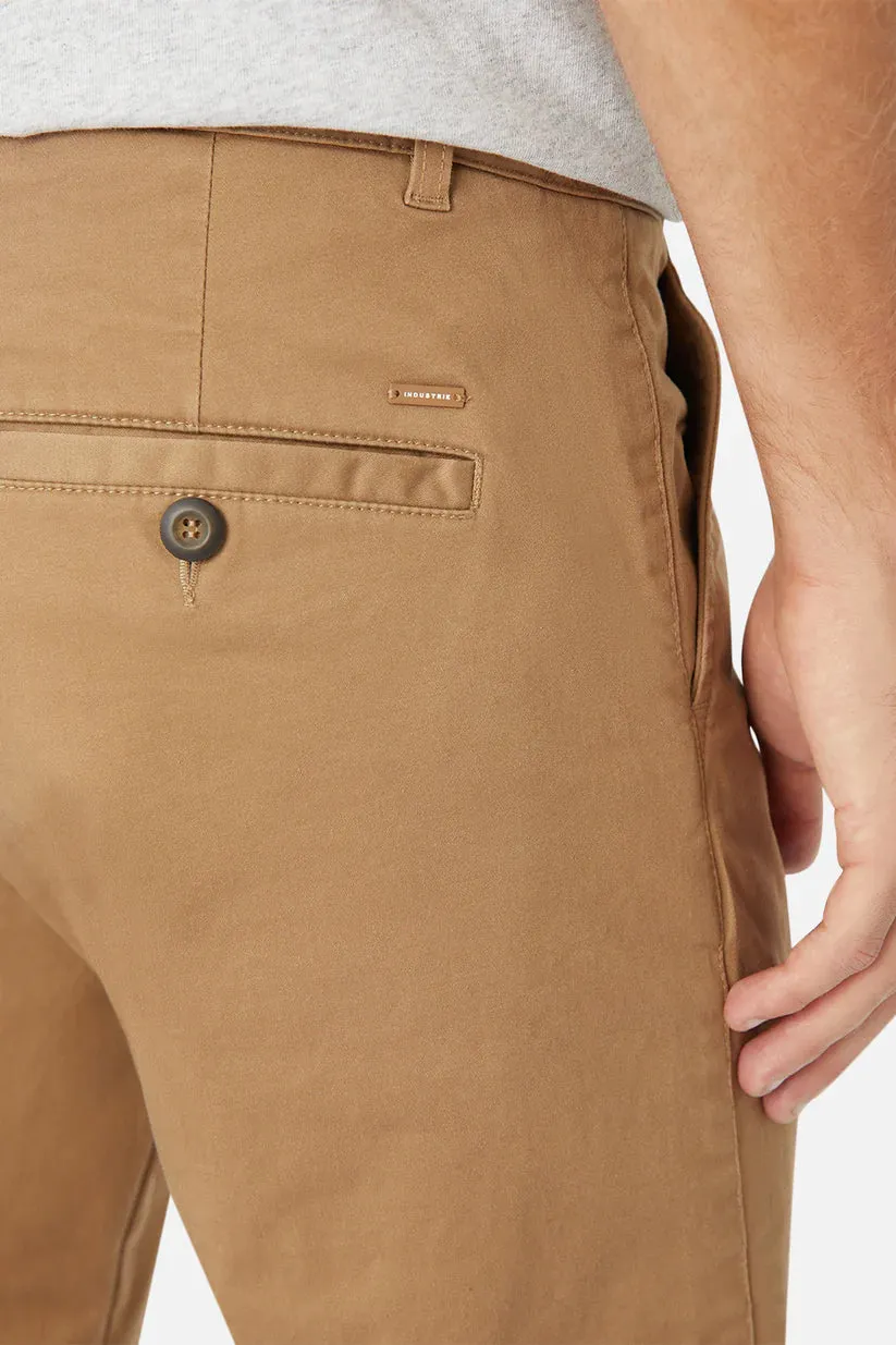 INDUSTRIE THE CUBA CHINO PANT CARAMEL