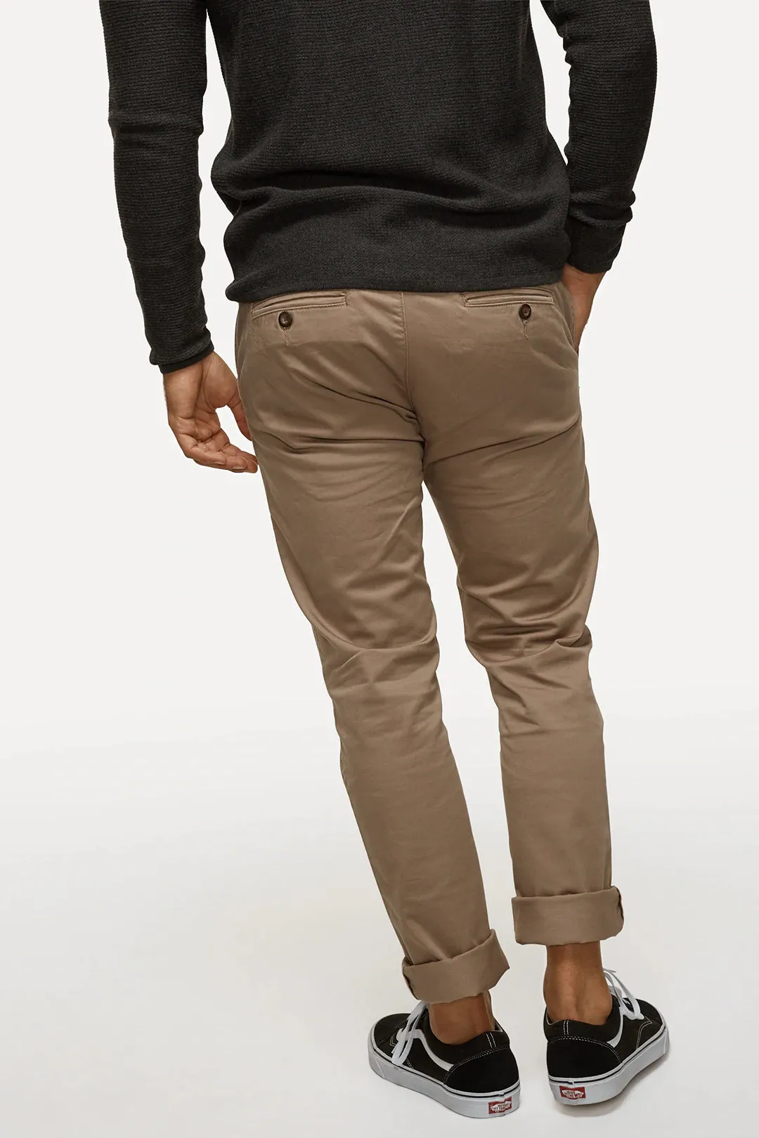 INDUSTRIE THE REGULAR CUBA CHINO PANT CARAMEL