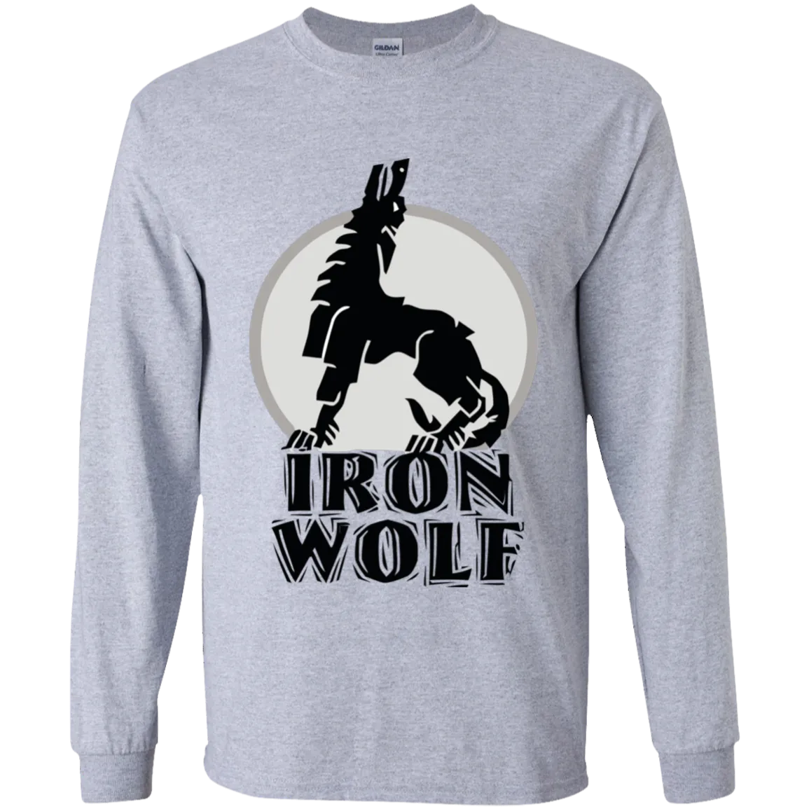 Iron Wolf LT - Boys Youth Classic Long Sleeve T-Shirt