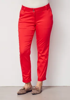 Isay Chino Pant - Fresh Red
