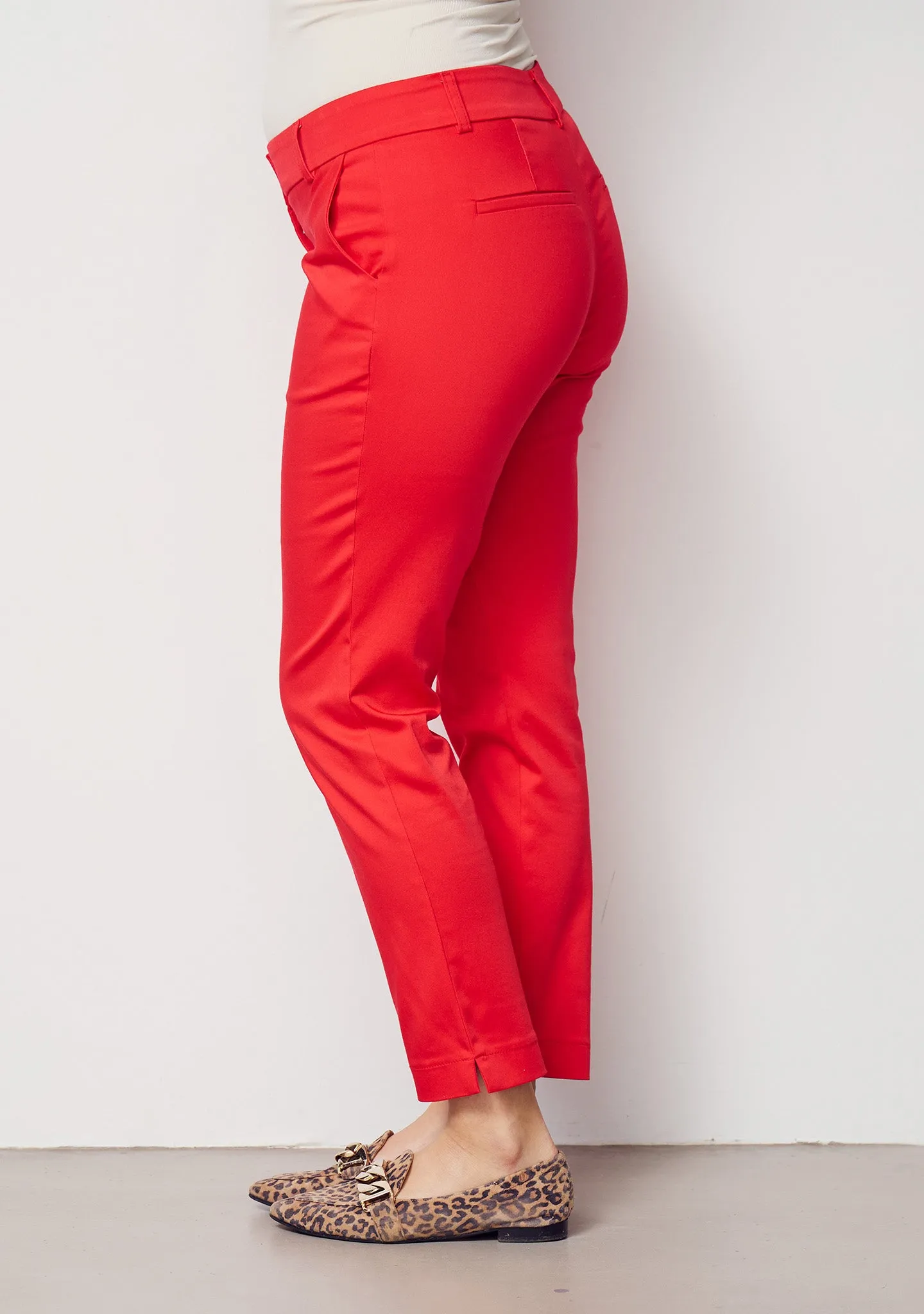 Isay Chino Pant - Fresh Red