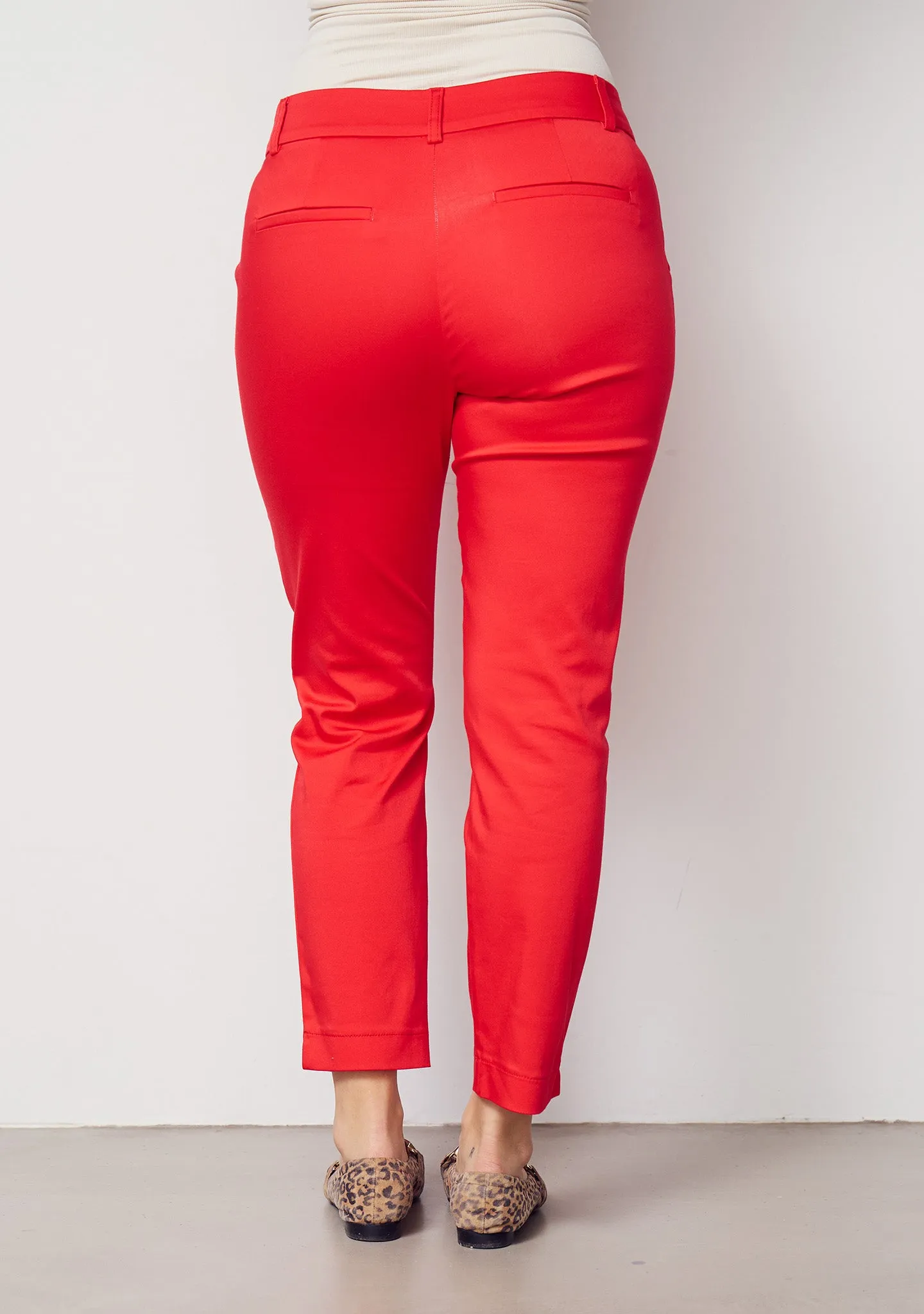 Isay Chino Pant - Fresh Red