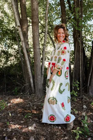 Isla Embroidered Dress