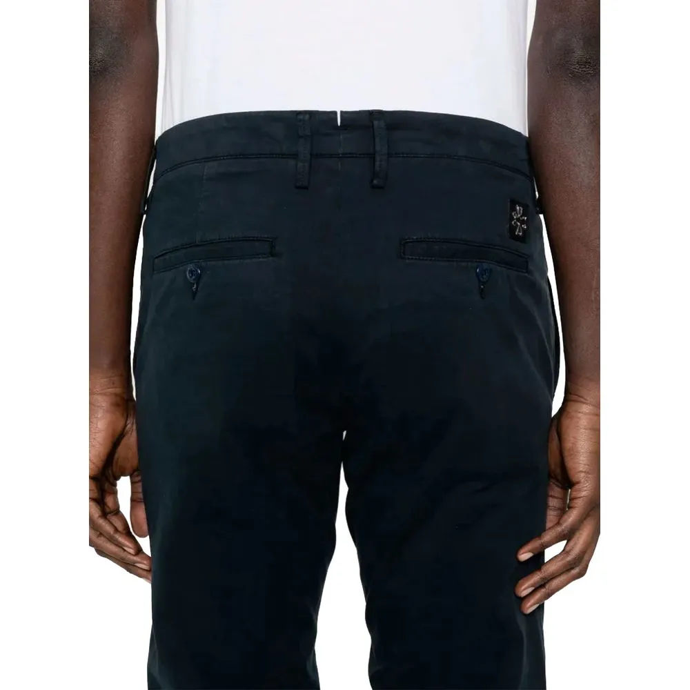 Jacob Cohen Blue Cotton Jeans & Pant