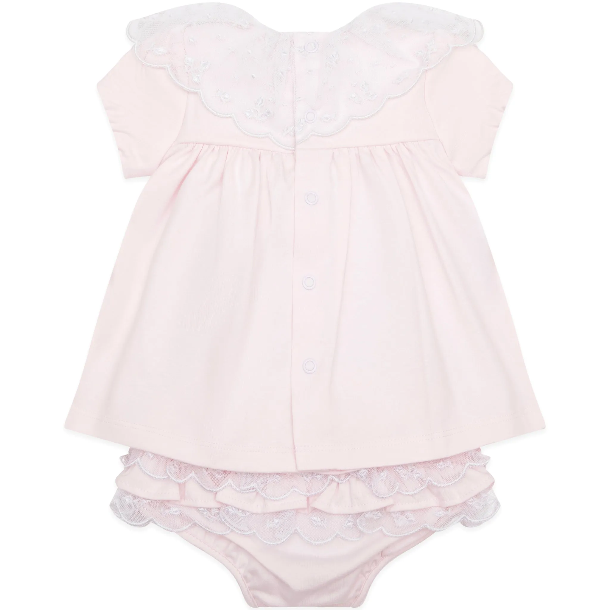 Janais Girls Dress and Frilly Knicker Set