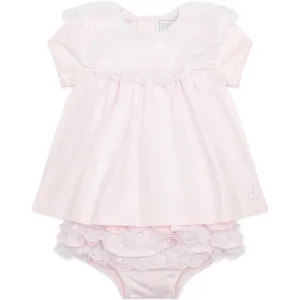 Janais Girls Dress and Frilly Knicker Set
