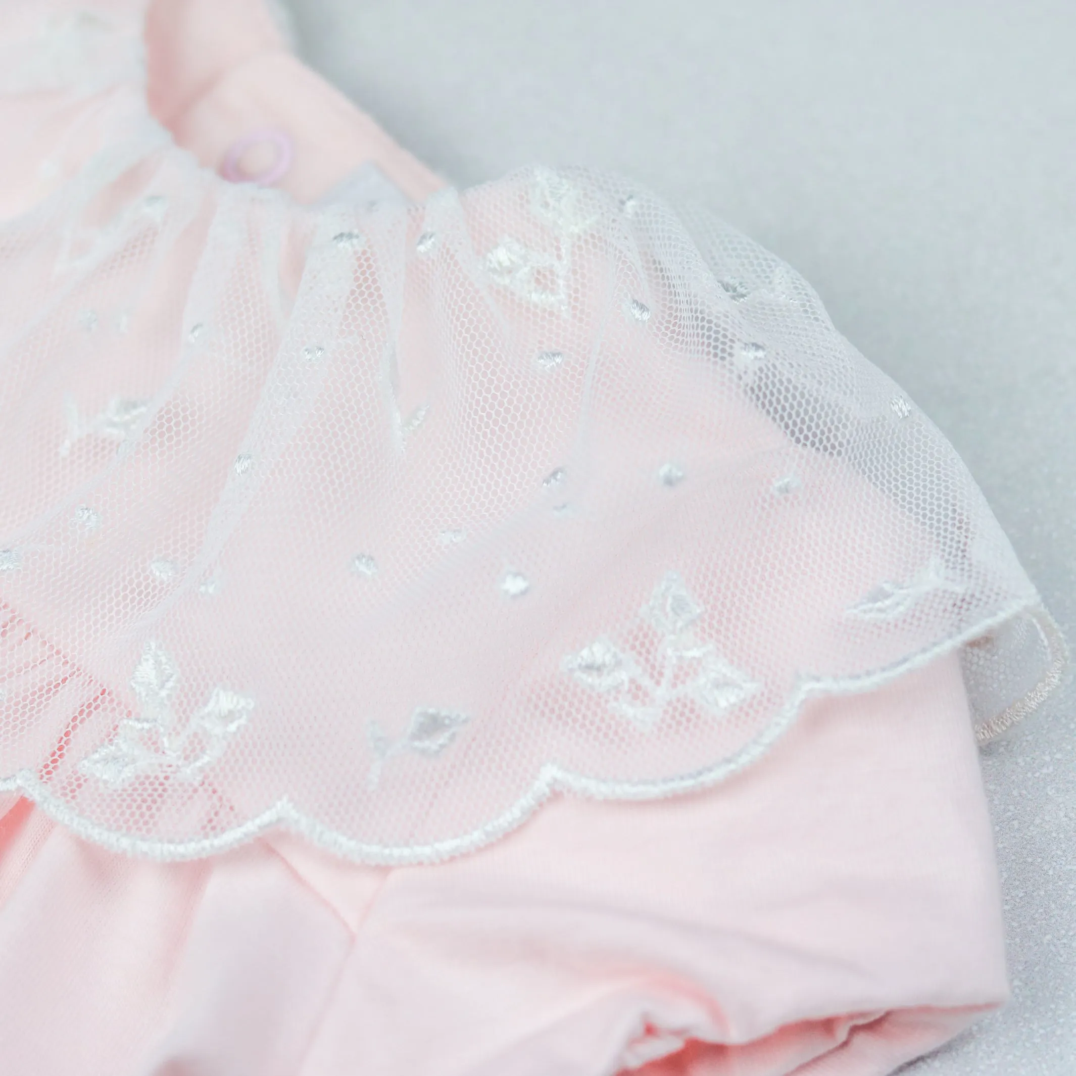 Janais Girls Dress and Frilly Knicker Set