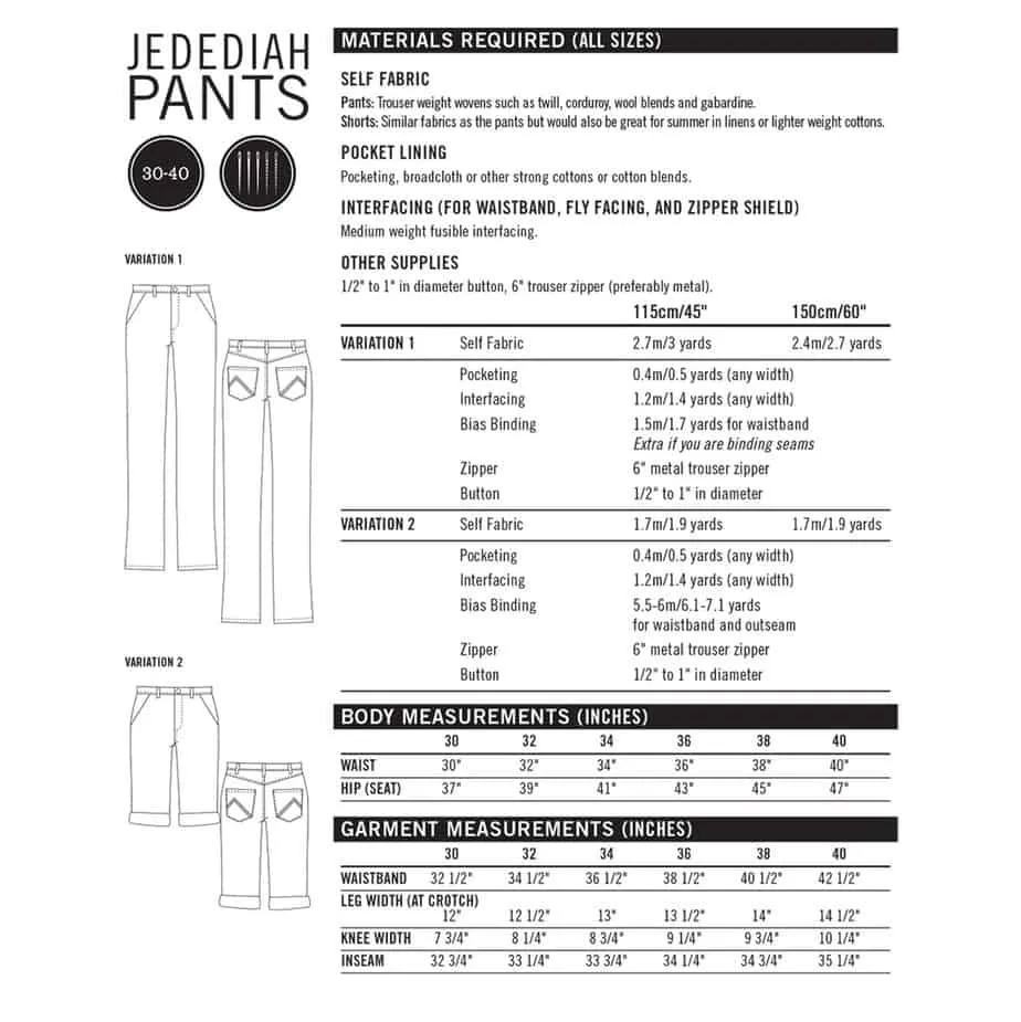 Jedediah Pants
