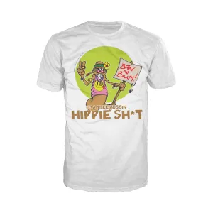 Joe Turds Hippie Sh#t Official Men's T-Shirt (White)