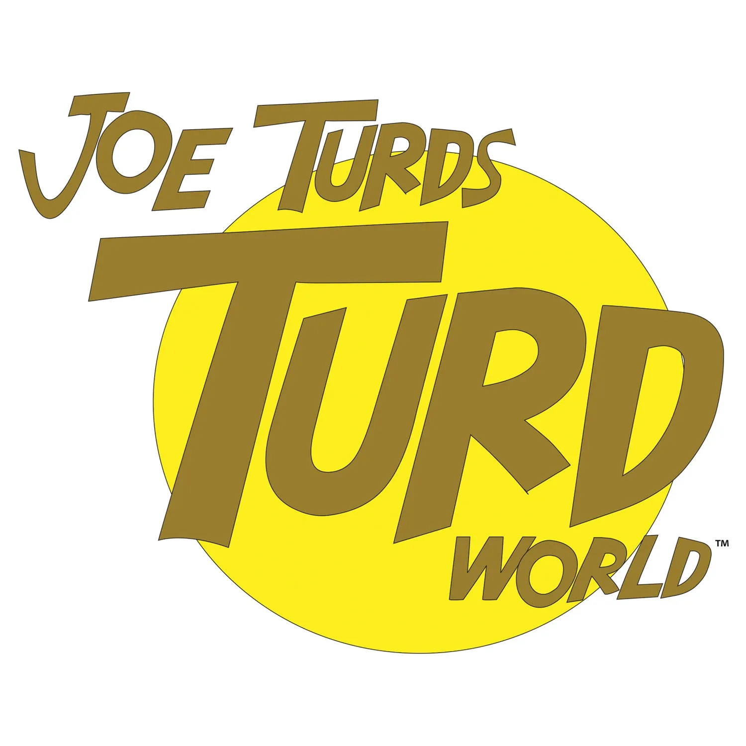 Joe Turds Turdspotting Official Men's T-Shirt (White)