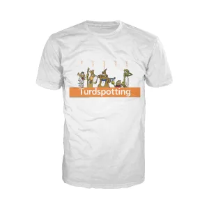 Joe Turds Turdspotting Official Men's T-Shirt (White)