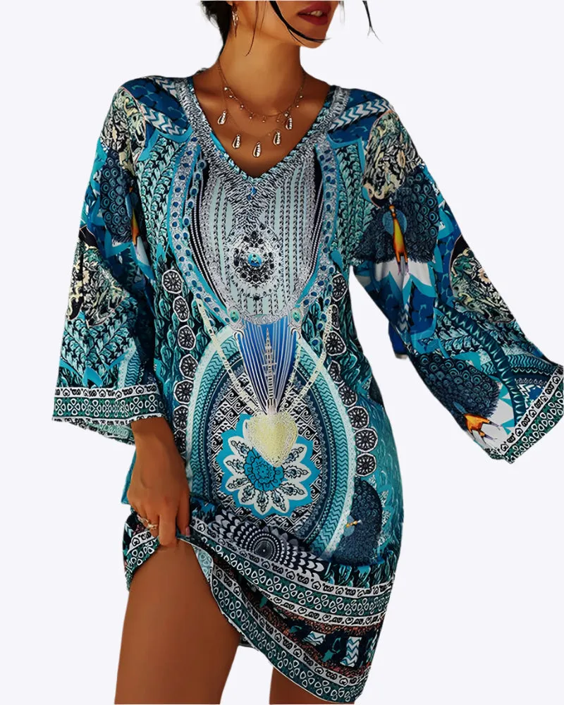 Josepha - Stylish Printed Woman's Boho Dress