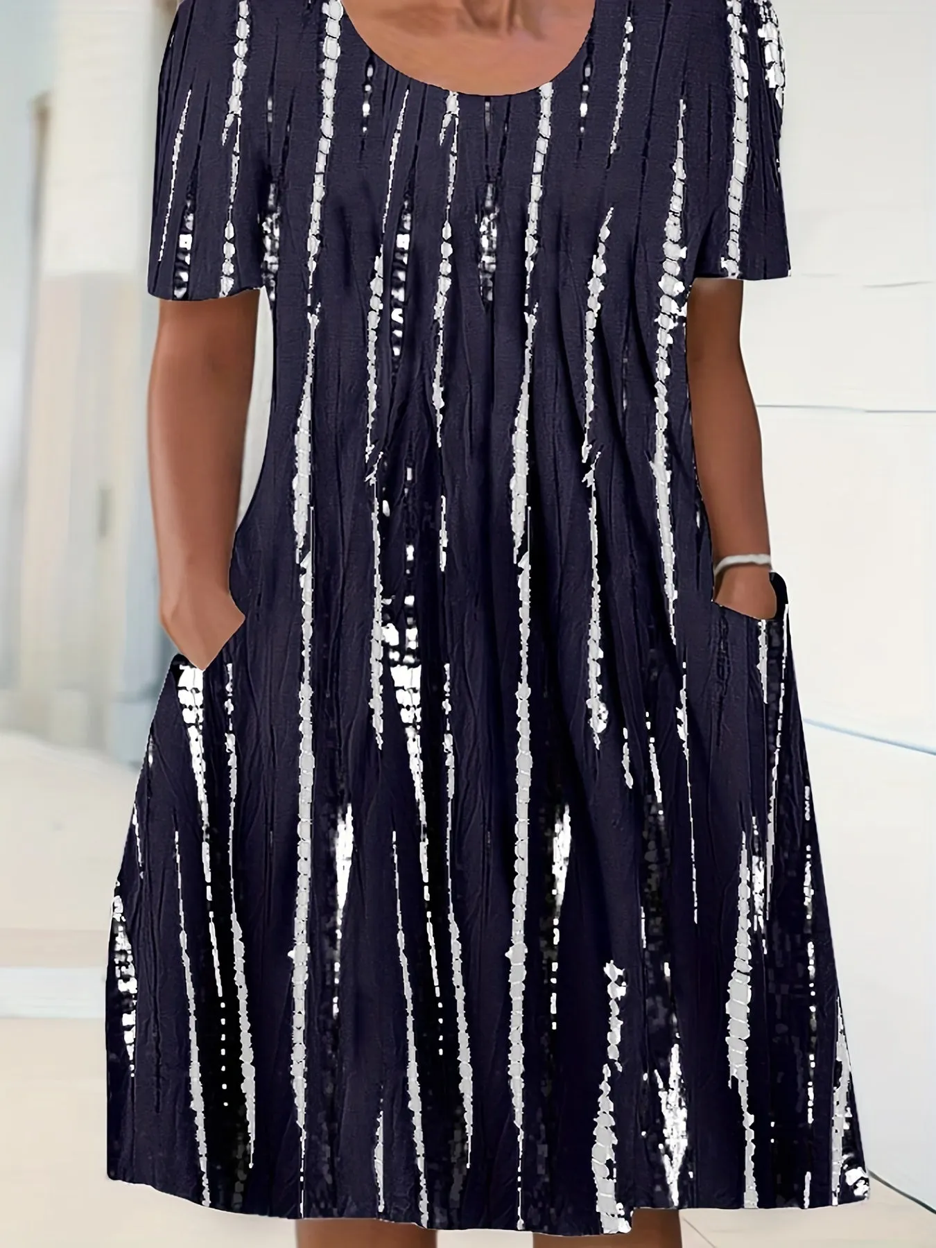 Jovie - Plus Size Boho Tee Dress