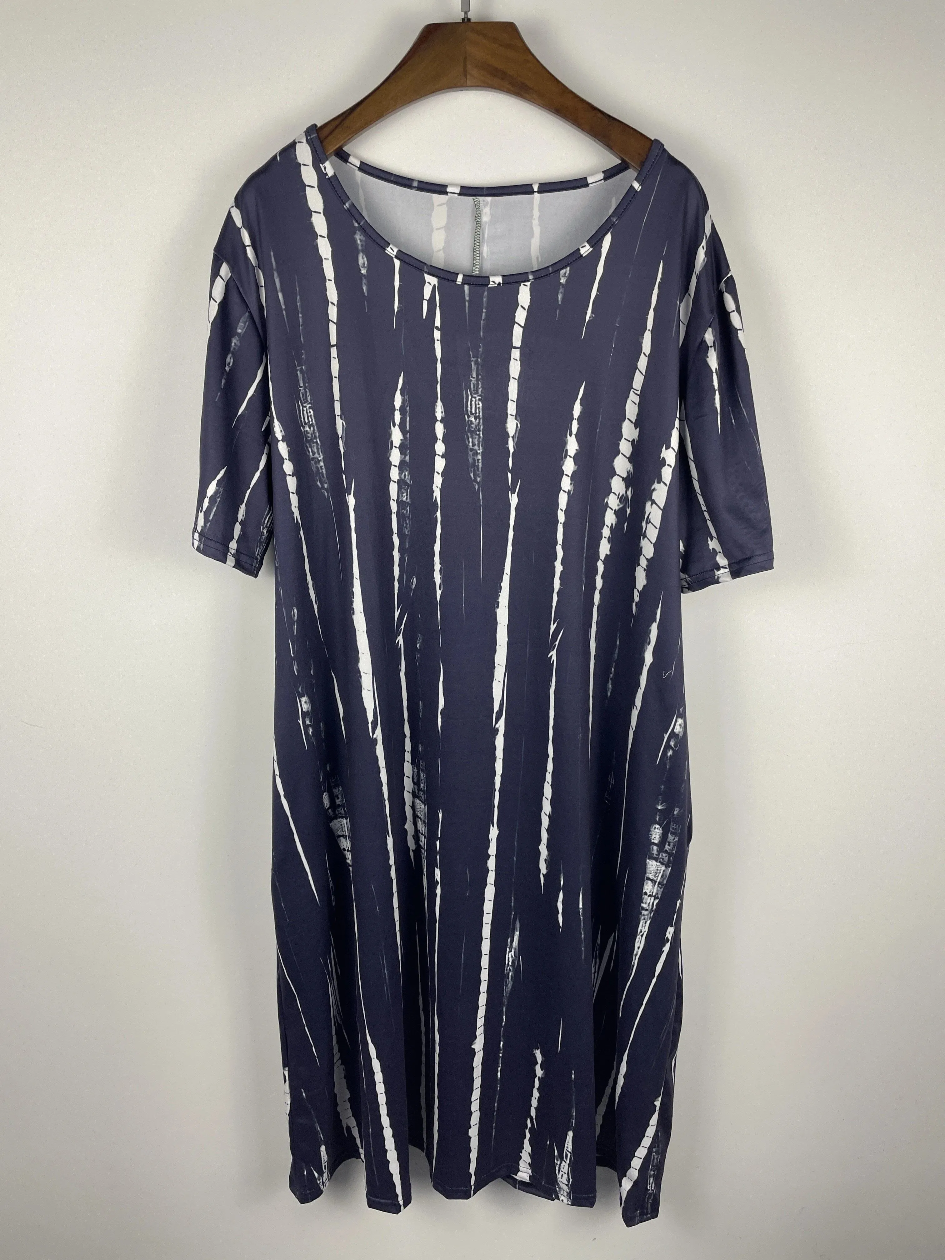 Jovie - Plus Size Boho Tee Dress